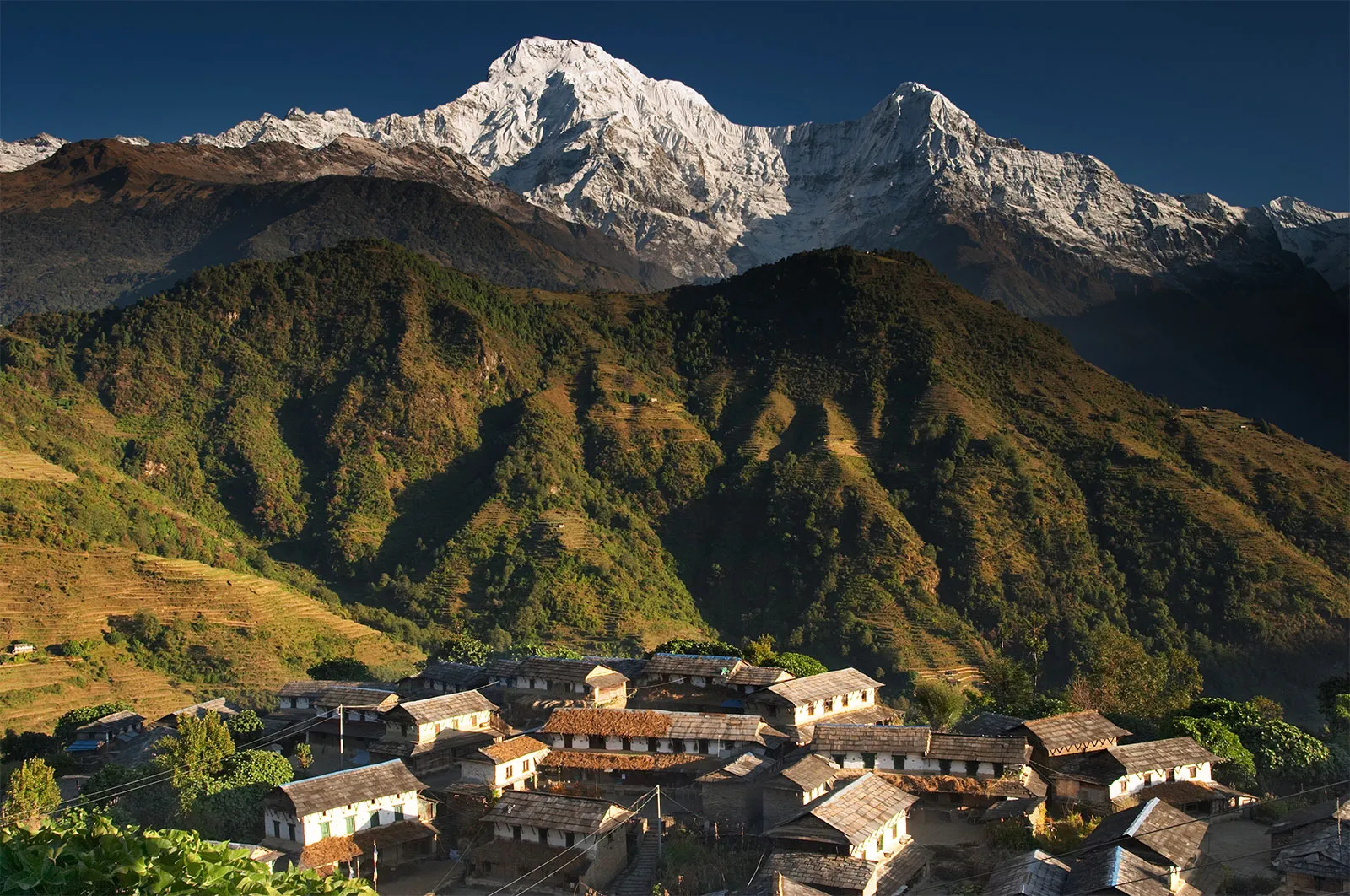 mountain range of nepal